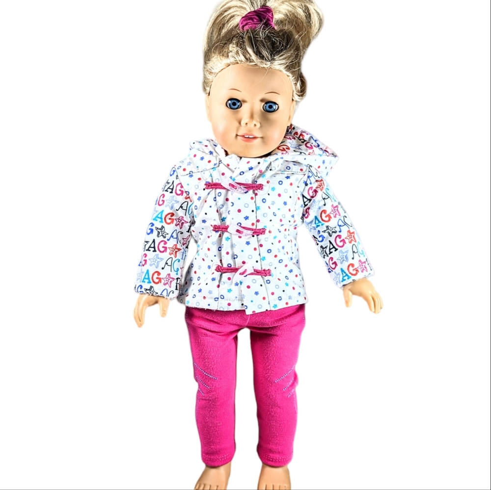 American Girl Doll Lanie Holland Retired Blonde 18 in With Clothes 2014